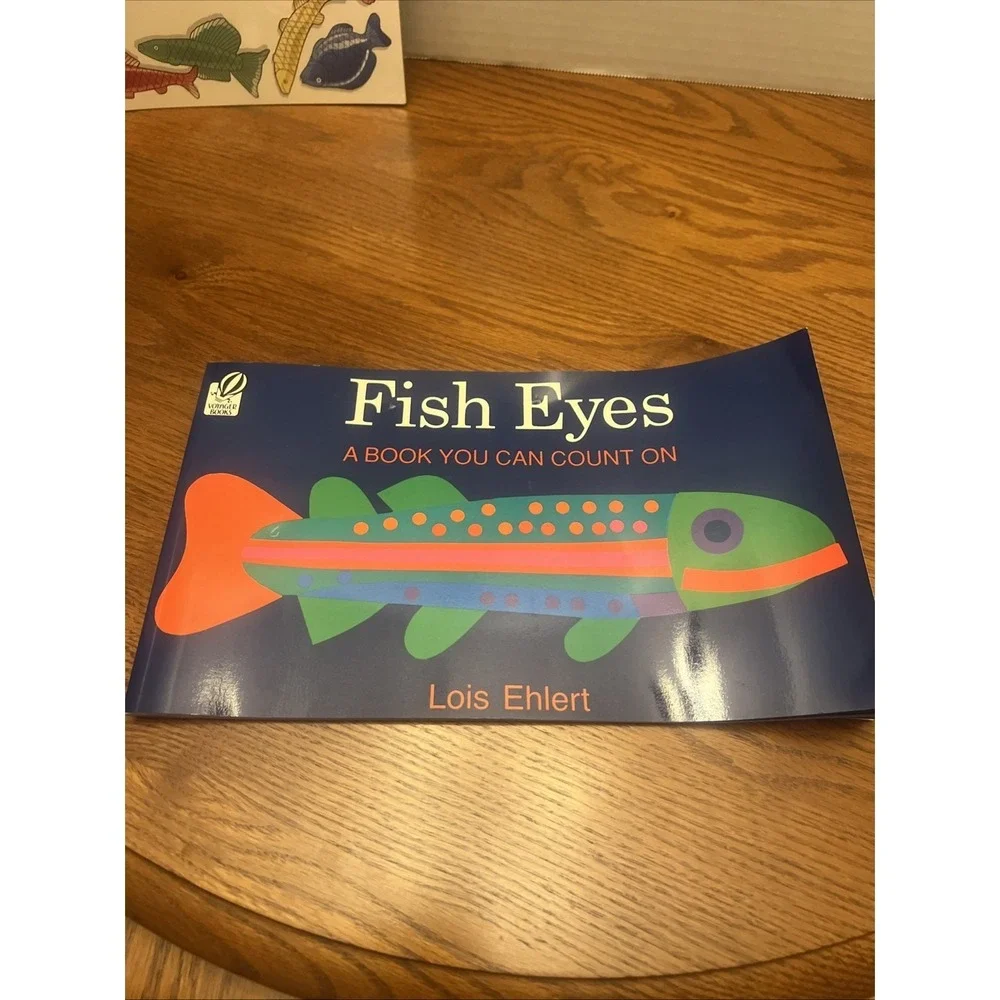 Vintage Lakeshore Fish Eyes Activity Kit LA677 Complete Lois Ehlert Math Center